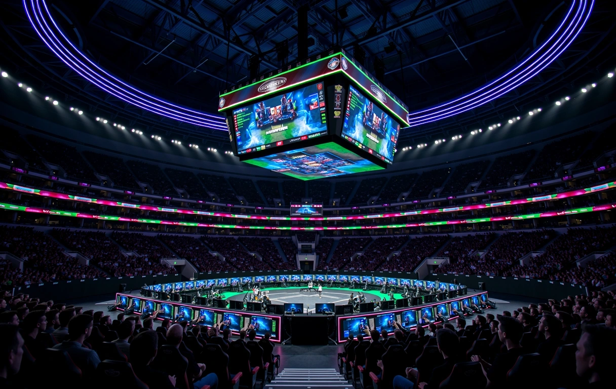 Competitive Gaming Atmosphere